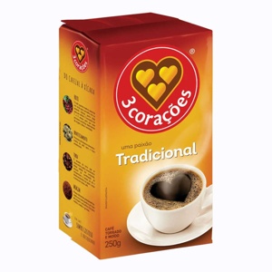 Cafe 3 Coraçoes Tradicional 250G