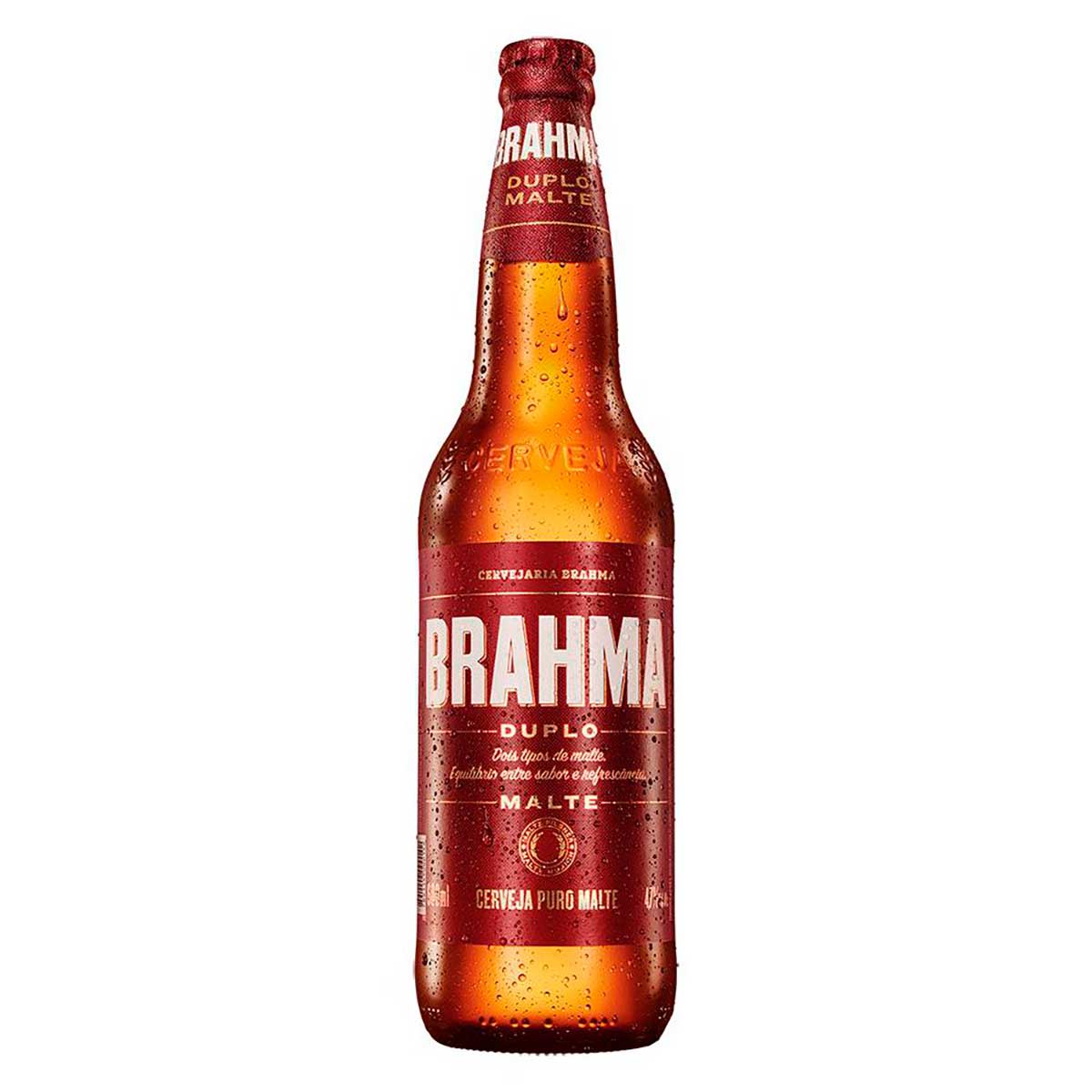 Cerveja Brahma Duplo Malte 600ml