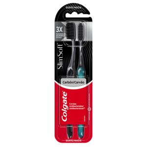 Escova De Dente Colgate Slim Soft 2 Unidades
