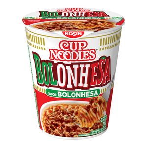 Macarrão Instantâneo Cup Noodles 72g Bolonhesa