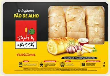 Pão de Alho Tradicional Santa Massa