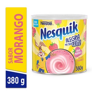 Pó p/ Preparo de Bebida Nesquik Morango Lata